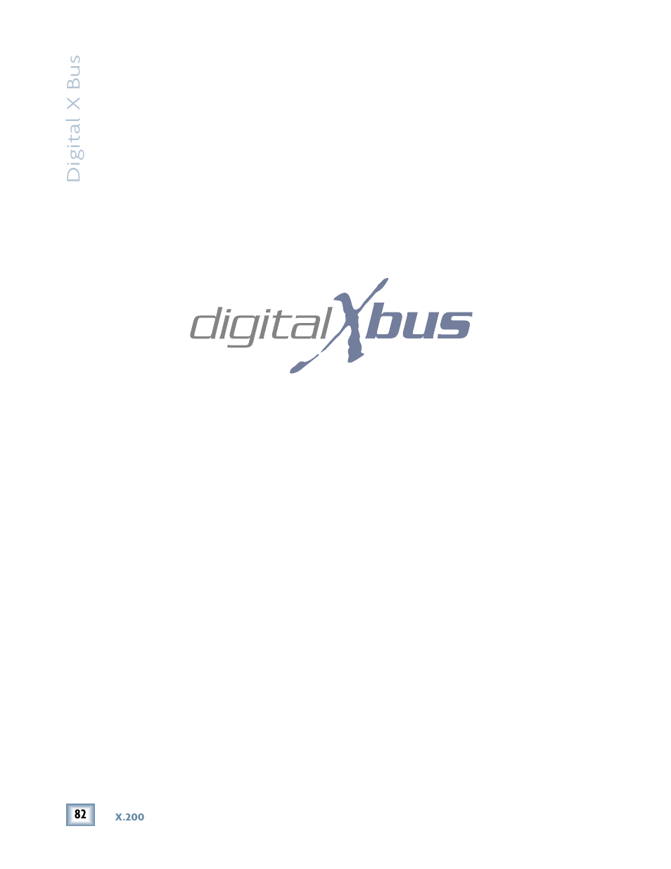 Digital x bus | MACKIE DIGITALXBUS X.200 User Manual | Page 82 / 98