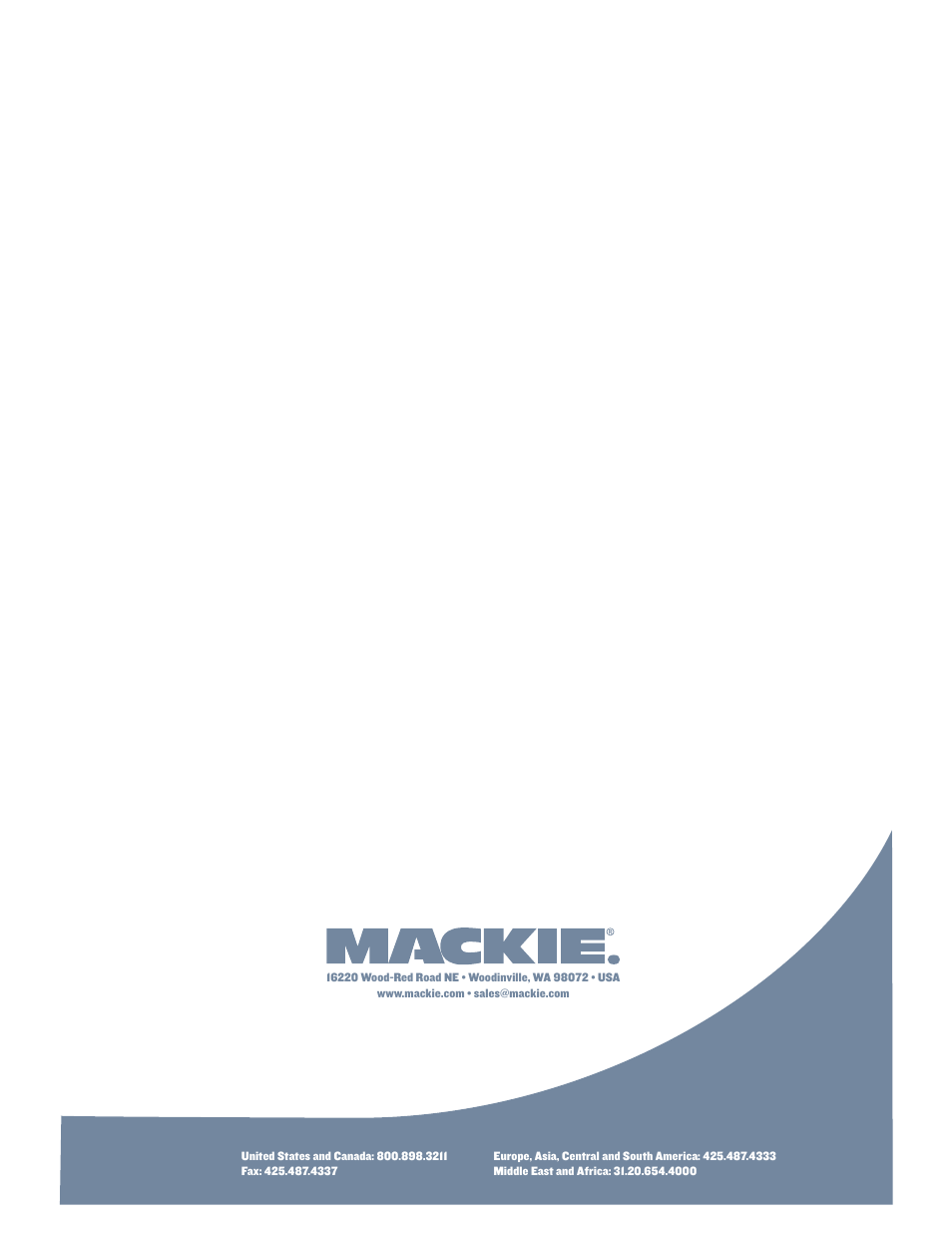 MACKIE DIGITALXBUS X.200 User Manual | Page 98 / 98