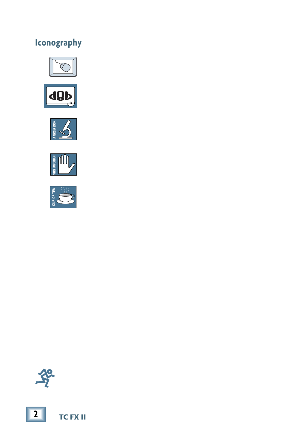 Iconography | MACKIE M2000 User Manual | Page 2 / 20