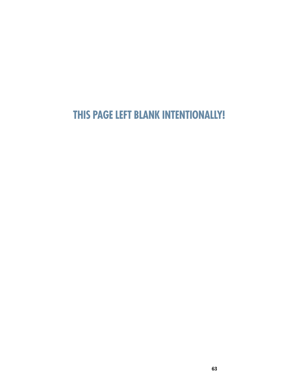 This page left blank intentionally | MACKIE 8-submaster mixer User Manual | Page 65 / 74