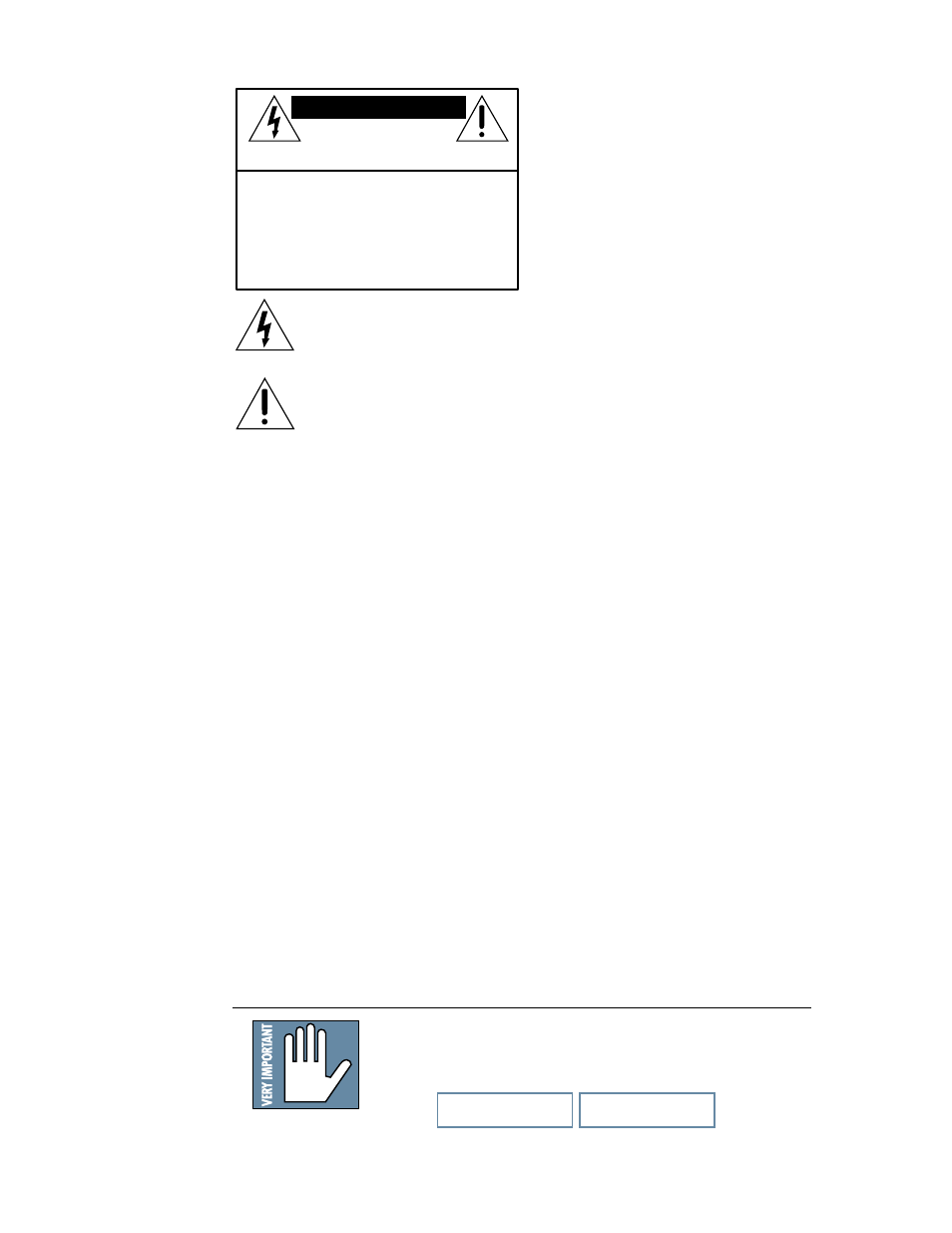 Caution avis | MACKIE HR824 User Manual | Page 2 / 20