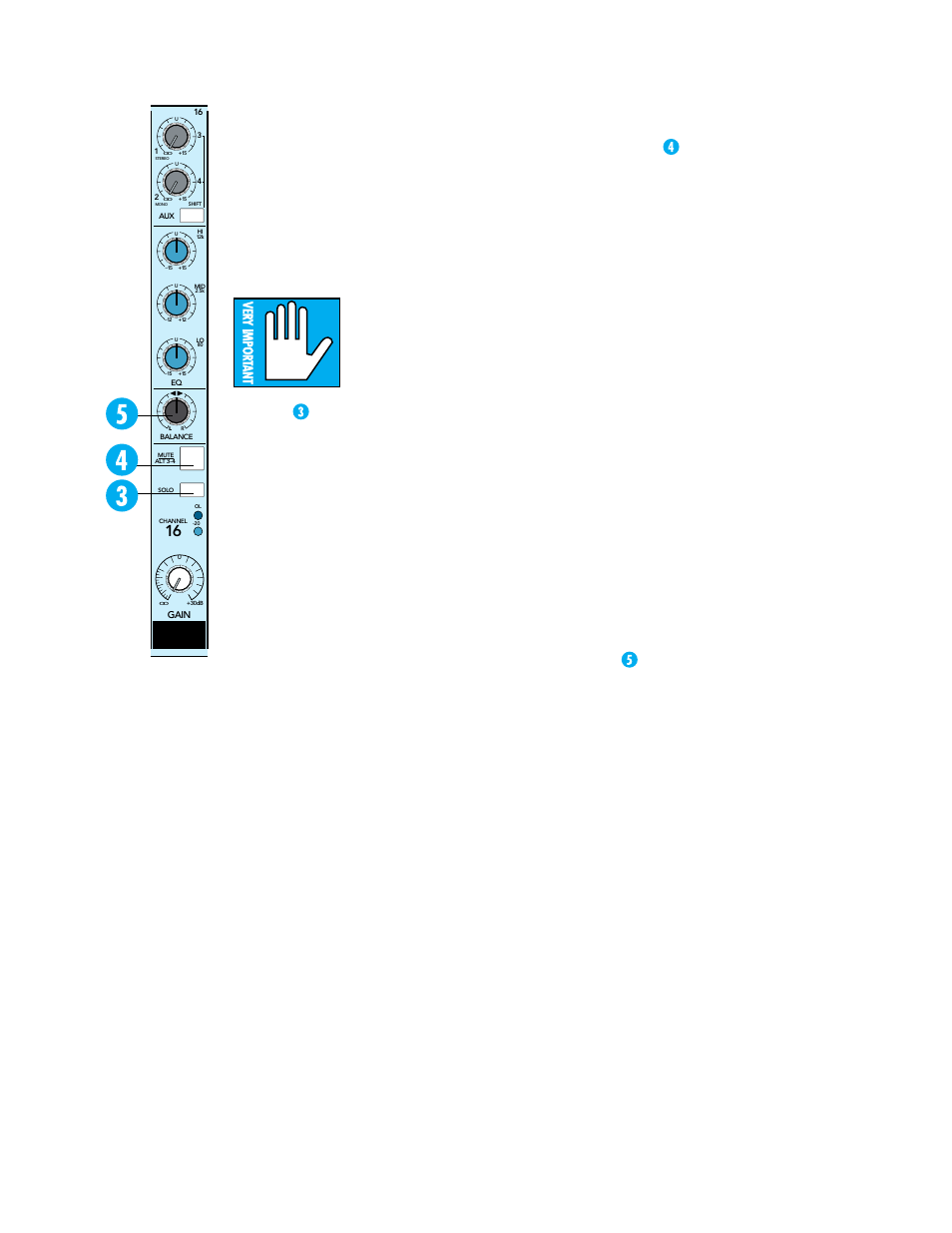 Mute/alt 3–4, Balance, Solo | MACKIE LM-3204 User Manual | Page 8 / 40