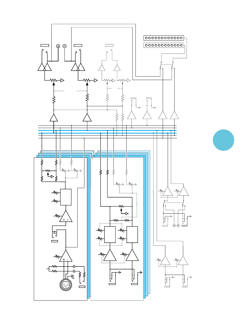 Tech stuff, Microseries 1202 block diagram | MACKIE 1202 User Manual | Page 15 / 15