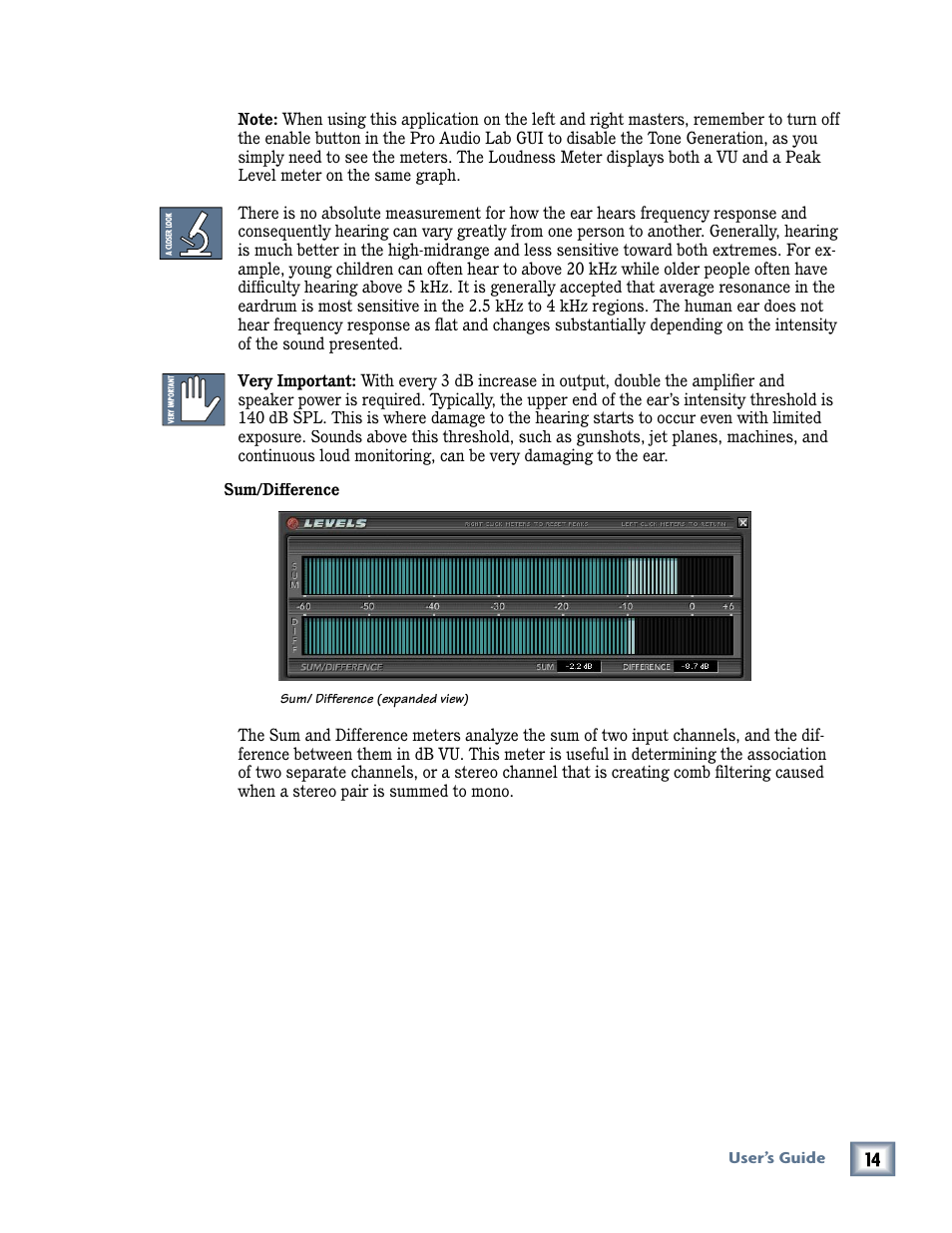 MACKIE Pro Audio Lab User Manual | Page 14 / 36
