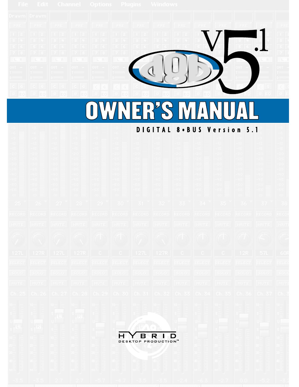 MACKIE Digital 8Bus D8B v5.1 User Manual | 198 pages