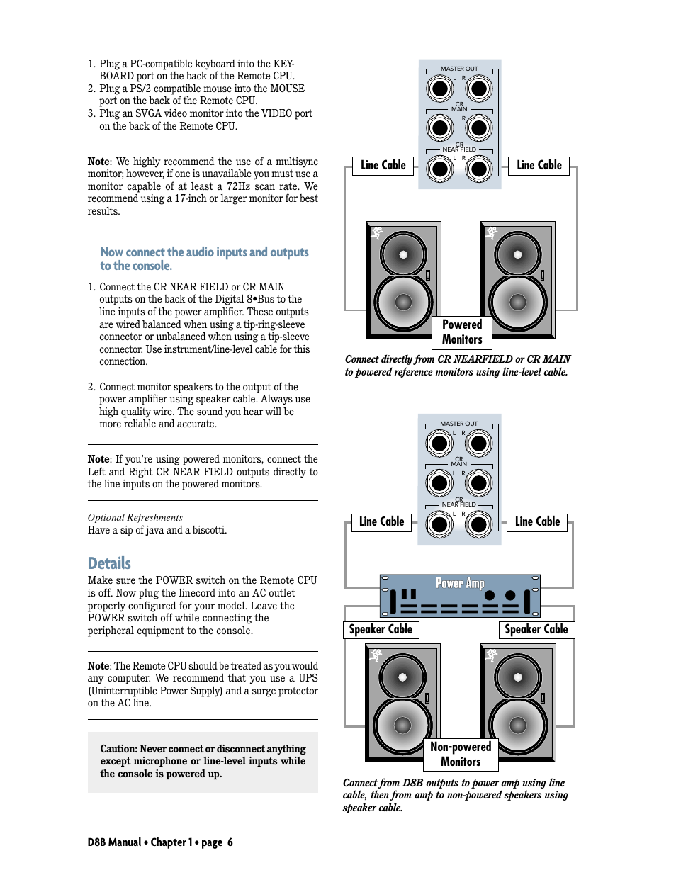 Details | MACKIE Digital 8Bus D8B v5.1 User Manual | Page 12 / 198