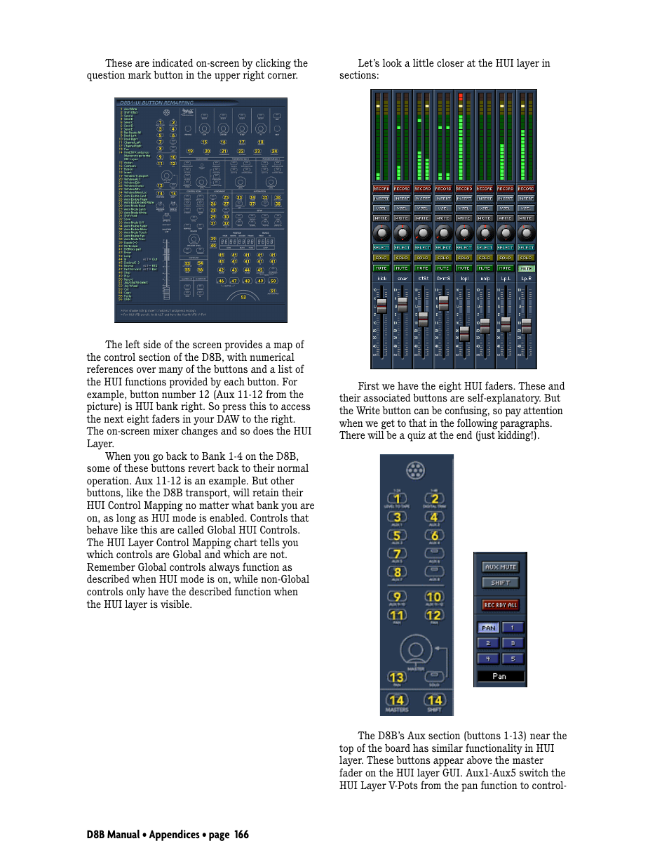 MACKIE Digital 8Bus D8B v5.1 User Manual | Page 172 / 198