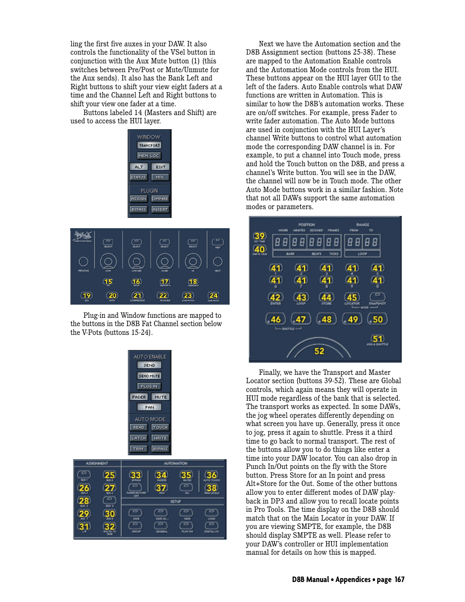 MACKIE Digital 8Bus D8B v5.1 User Manual | Page 173 / 198