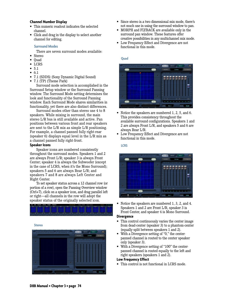 MACKIE Digital 8Bus D8B v5.1 User Manual | Page 80 / 198