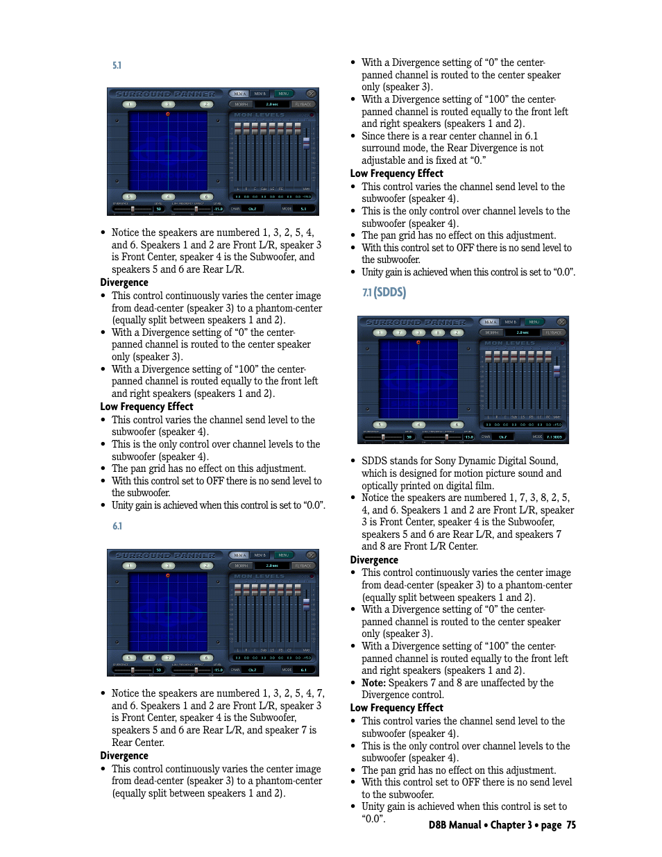 Sdds) | MACKIE Digital 8Bus D8B v5.1 User Manual | Page 81 / 198