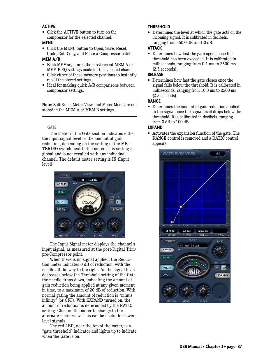 MACKIE Digital 8Bus D8B v5.1 User Manual | Page 93 / 198