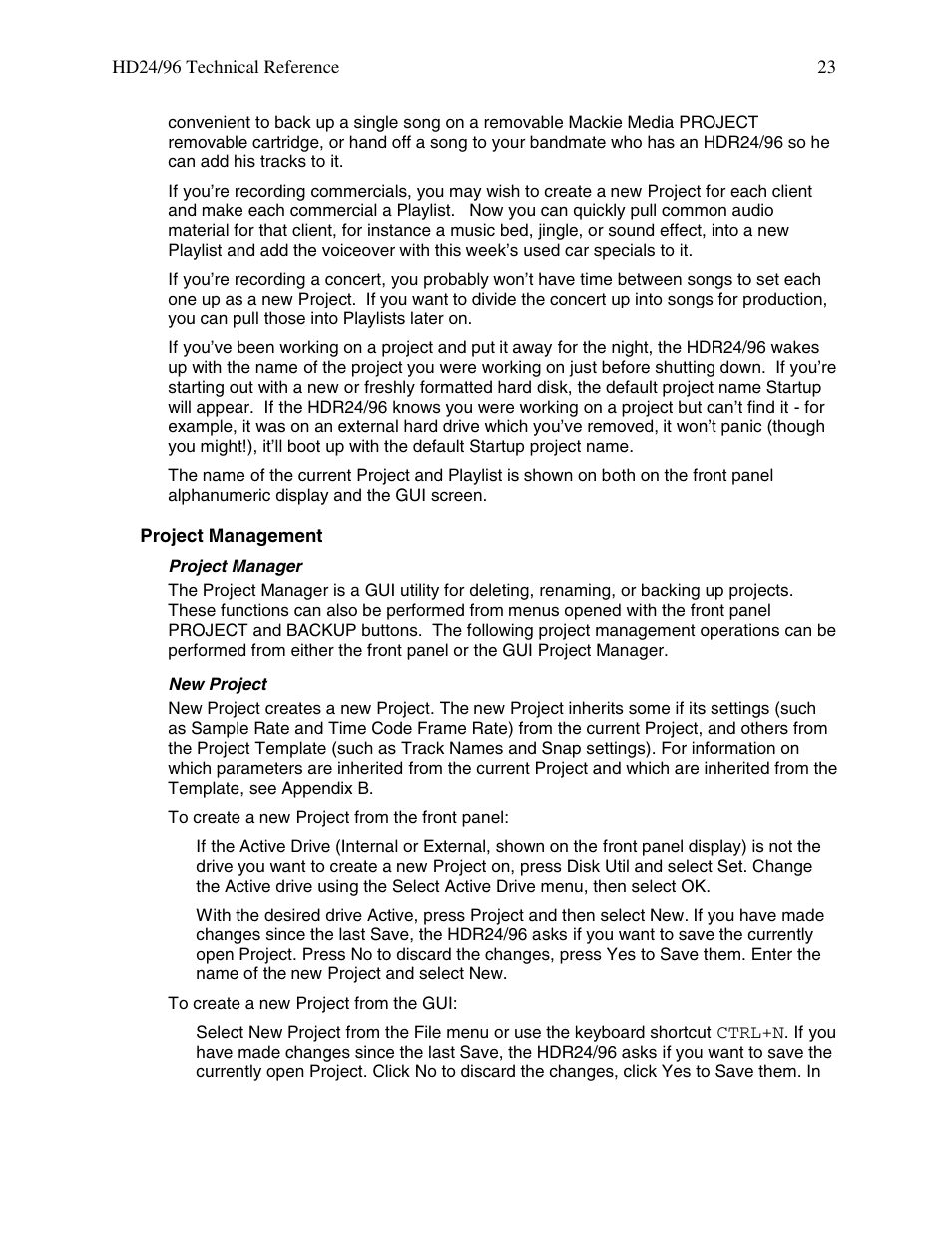MACKIE HDR 24/96 User Manual | Page 23 / 110