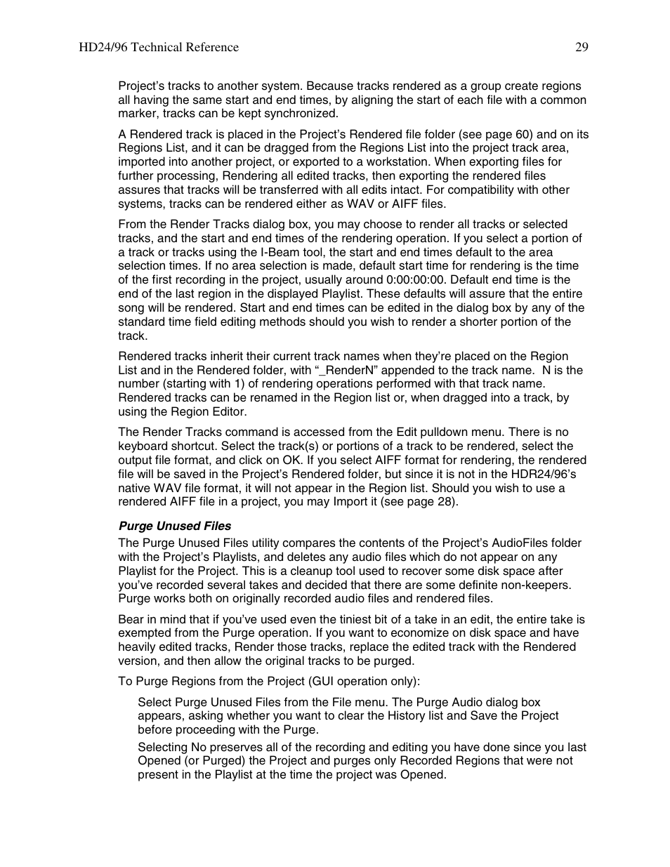 MACKIE HDR 24/96 User Manual | Page 29 / 110