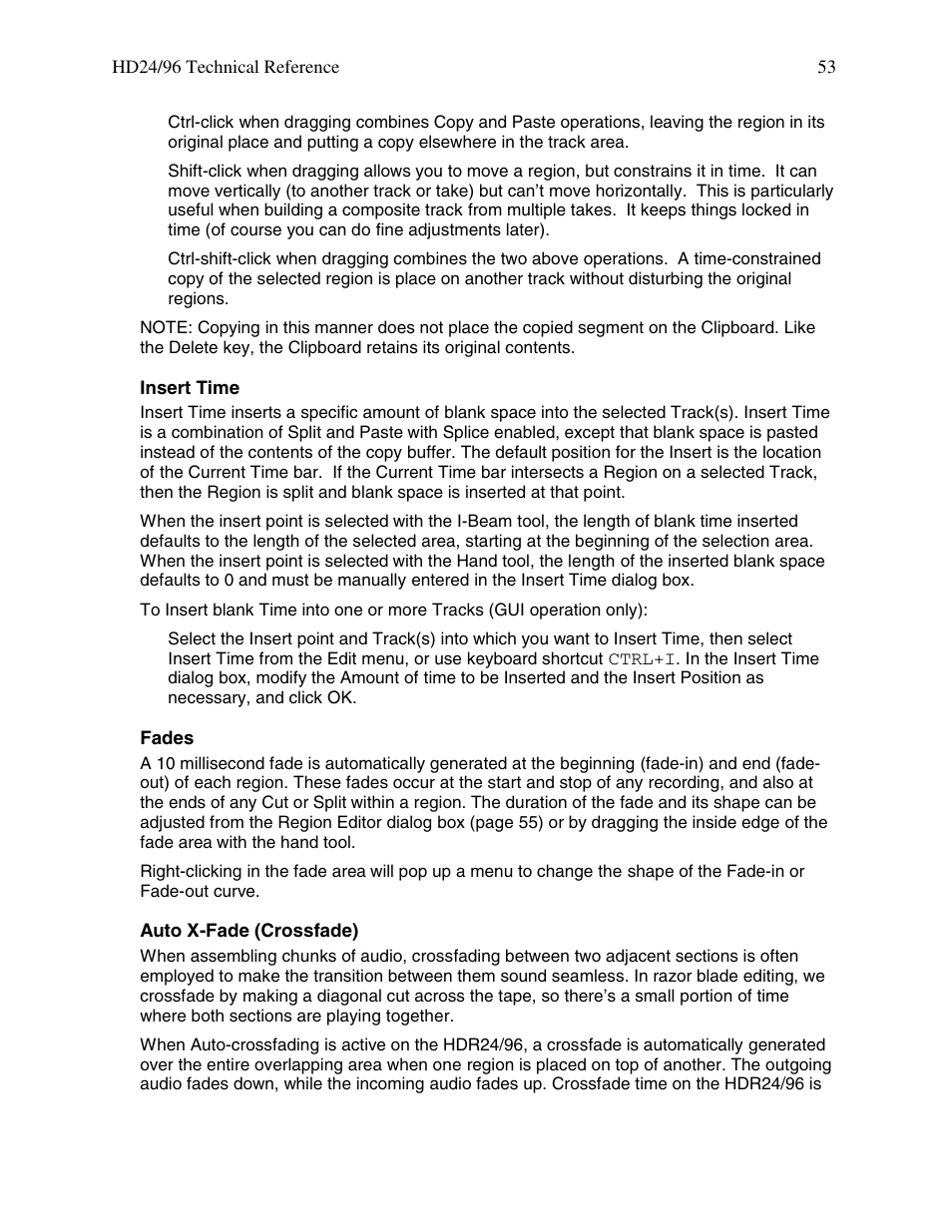 MACKIE HDR 24/96 User Manual | Page 53 / 110