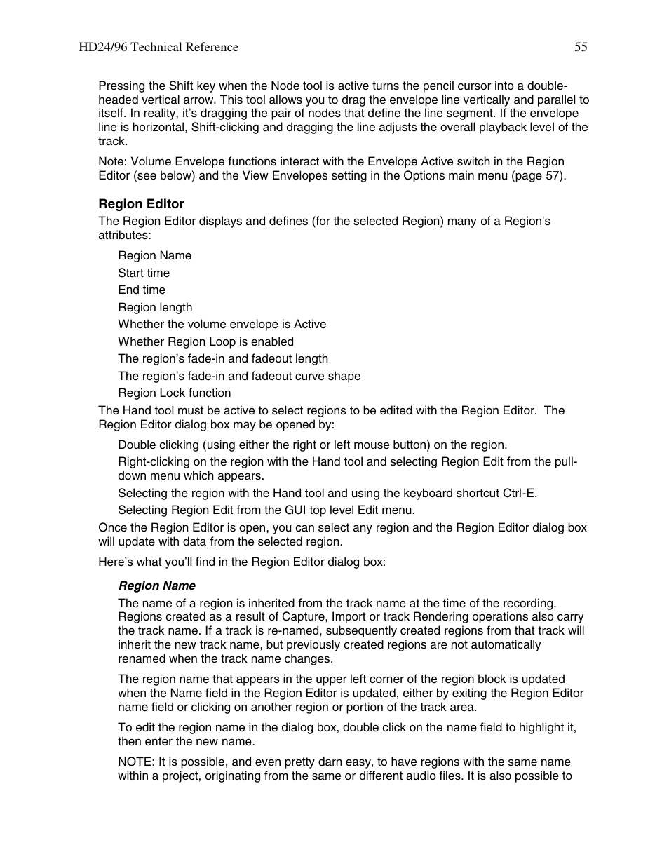MACKIE HDR 24/96 User Manual | Page 55 / 110