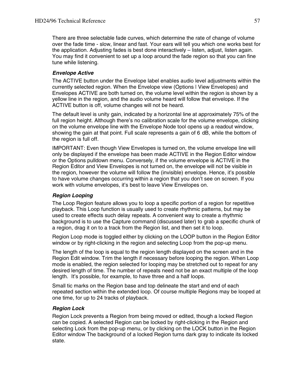 MACKIE HDR 24/96 User Manual | Page 57 / 110