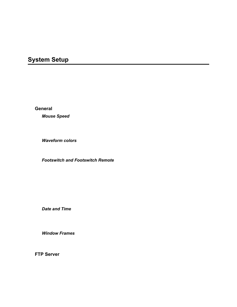 System setup | MACKIE HDR 24/96 User Manual | Page 58 / 110