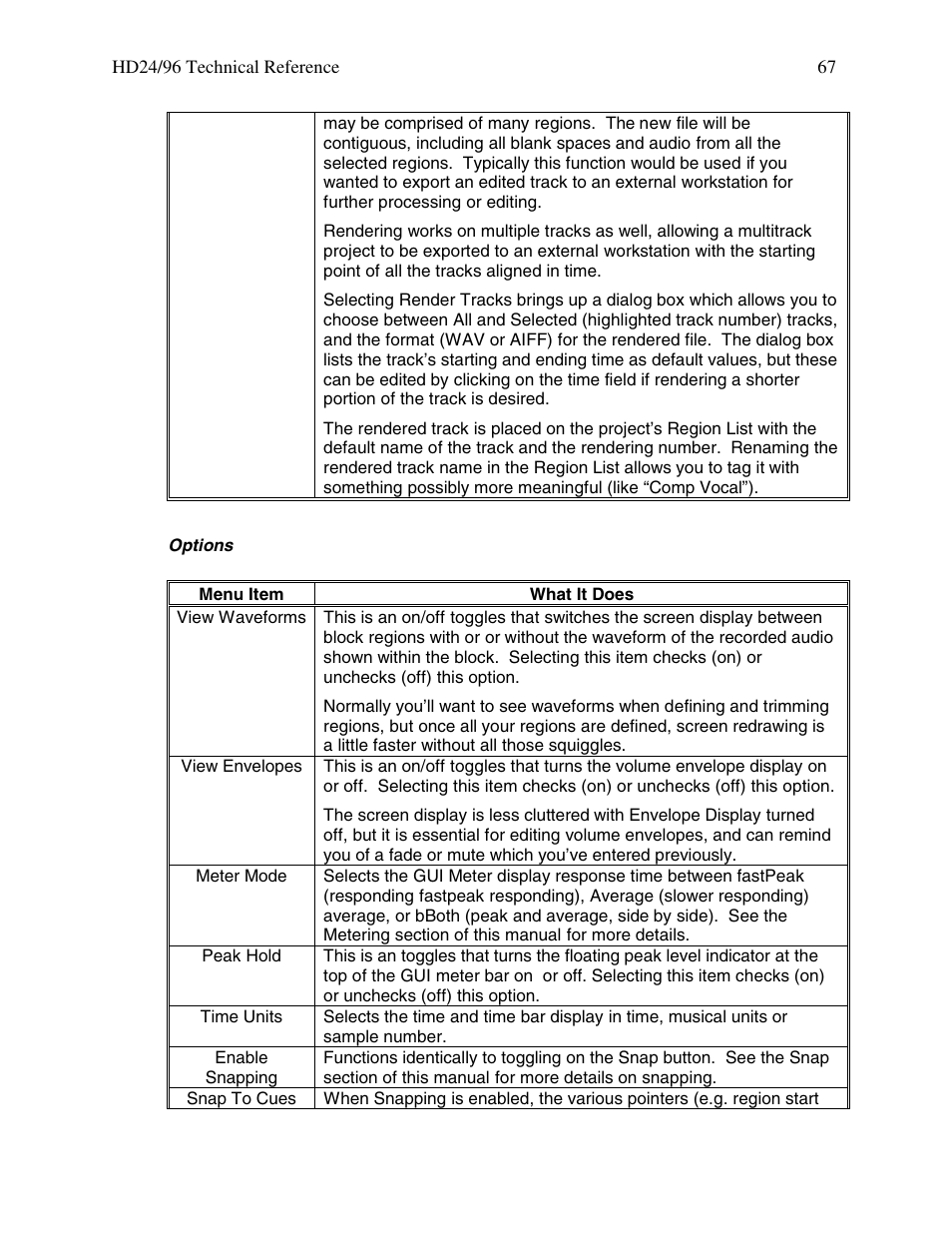 MACKIE HDR 24/96 User Manual | Page 67 / 110