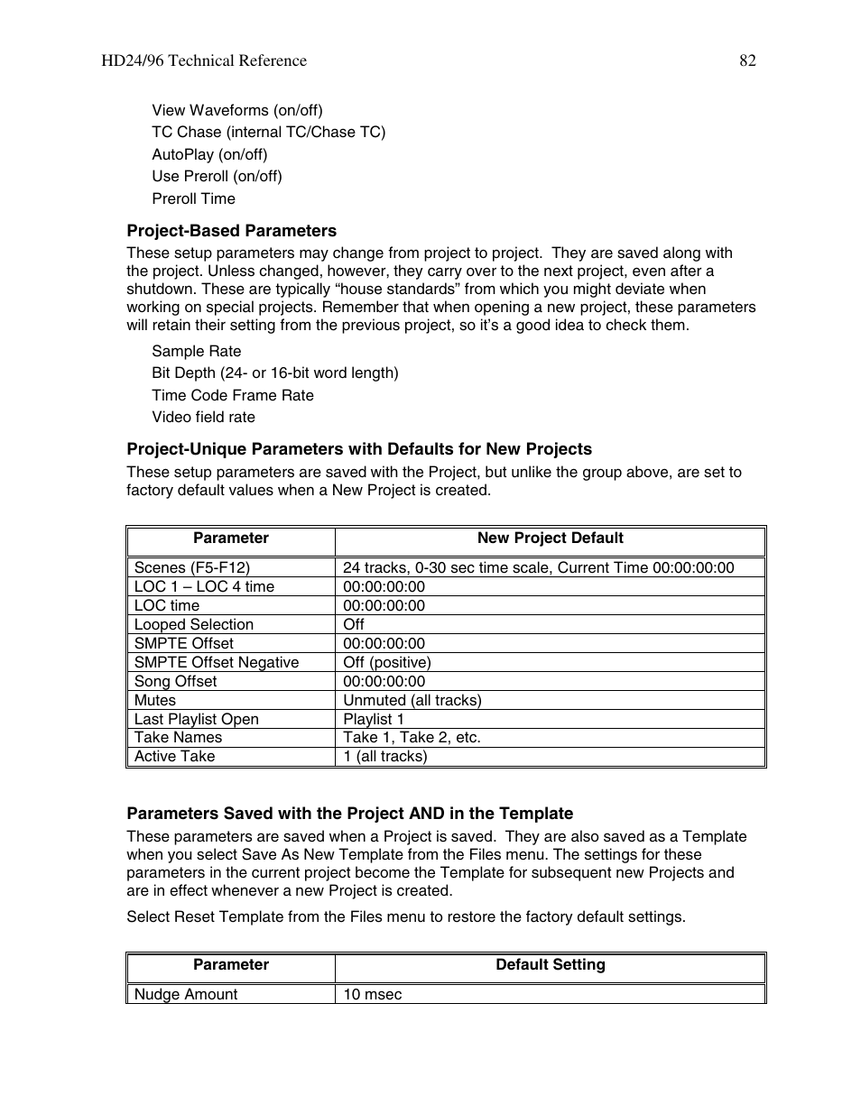 MACKIE HDR 24/96 User Manual | Page 82 / 110