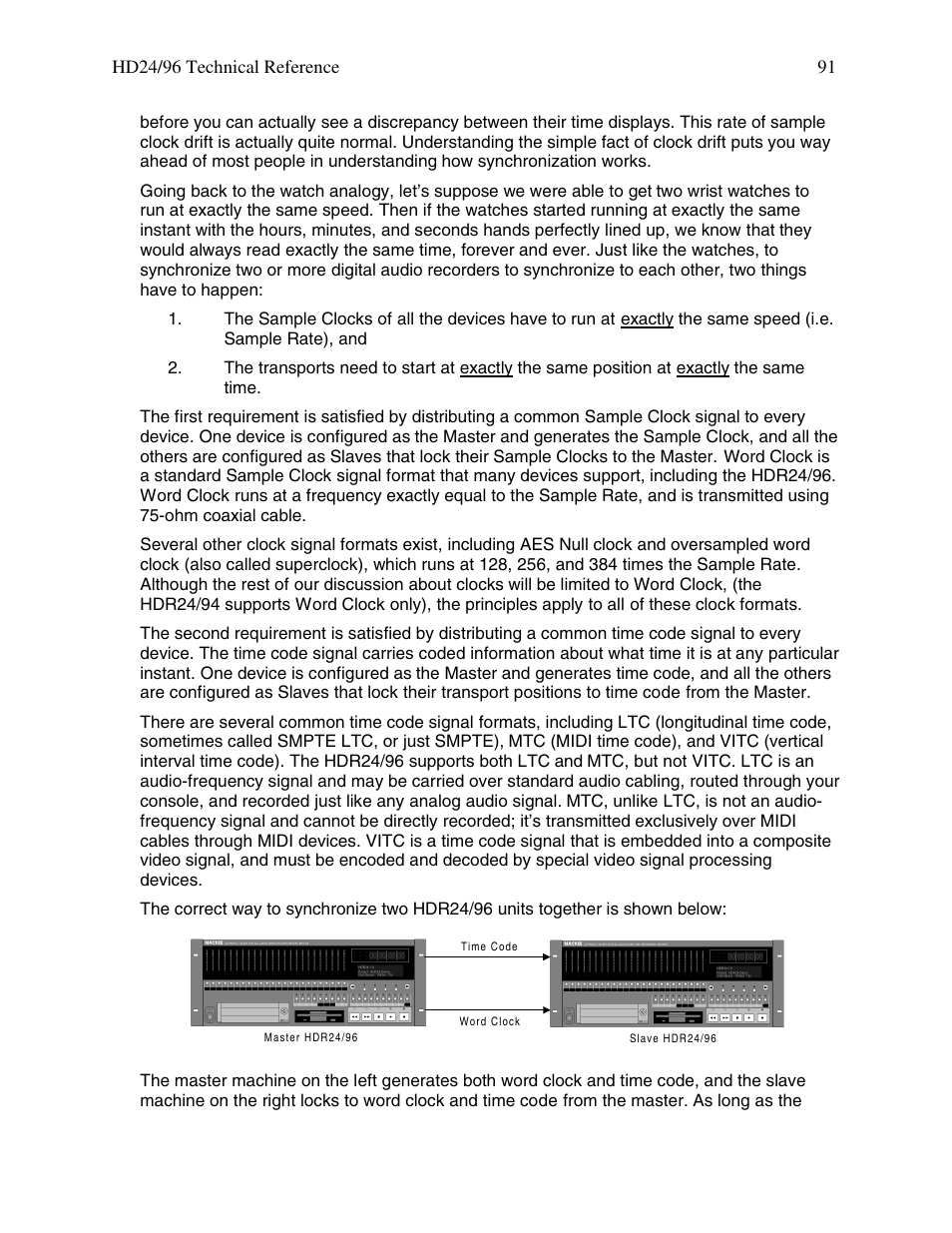 MACKIE HDR 24/96 User Manual | Page 91 / 110