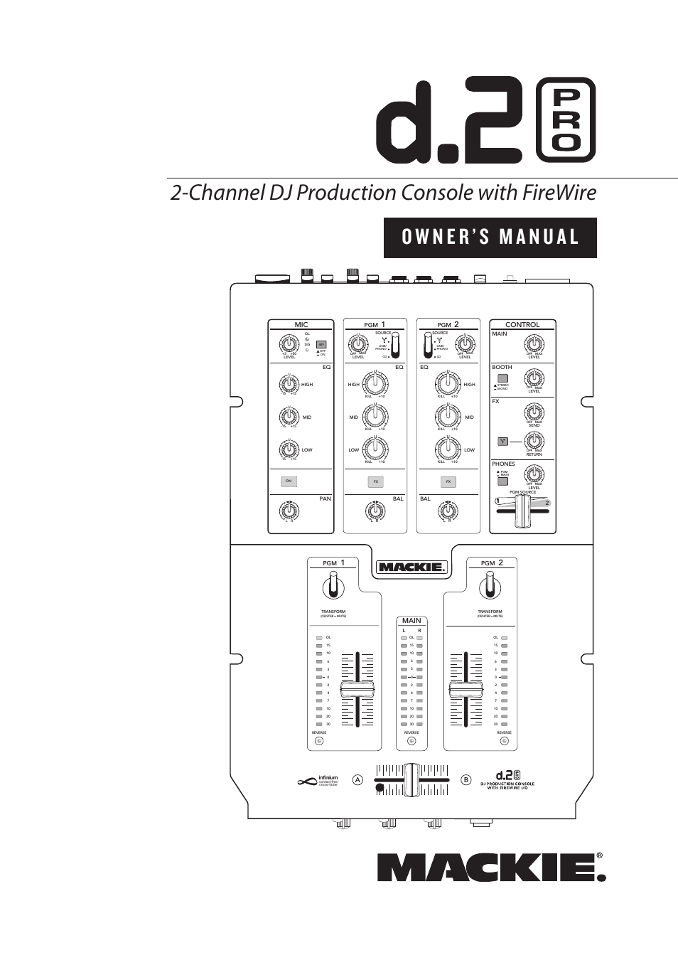 MACKIE DJ Mixer User Manual | 32 pages