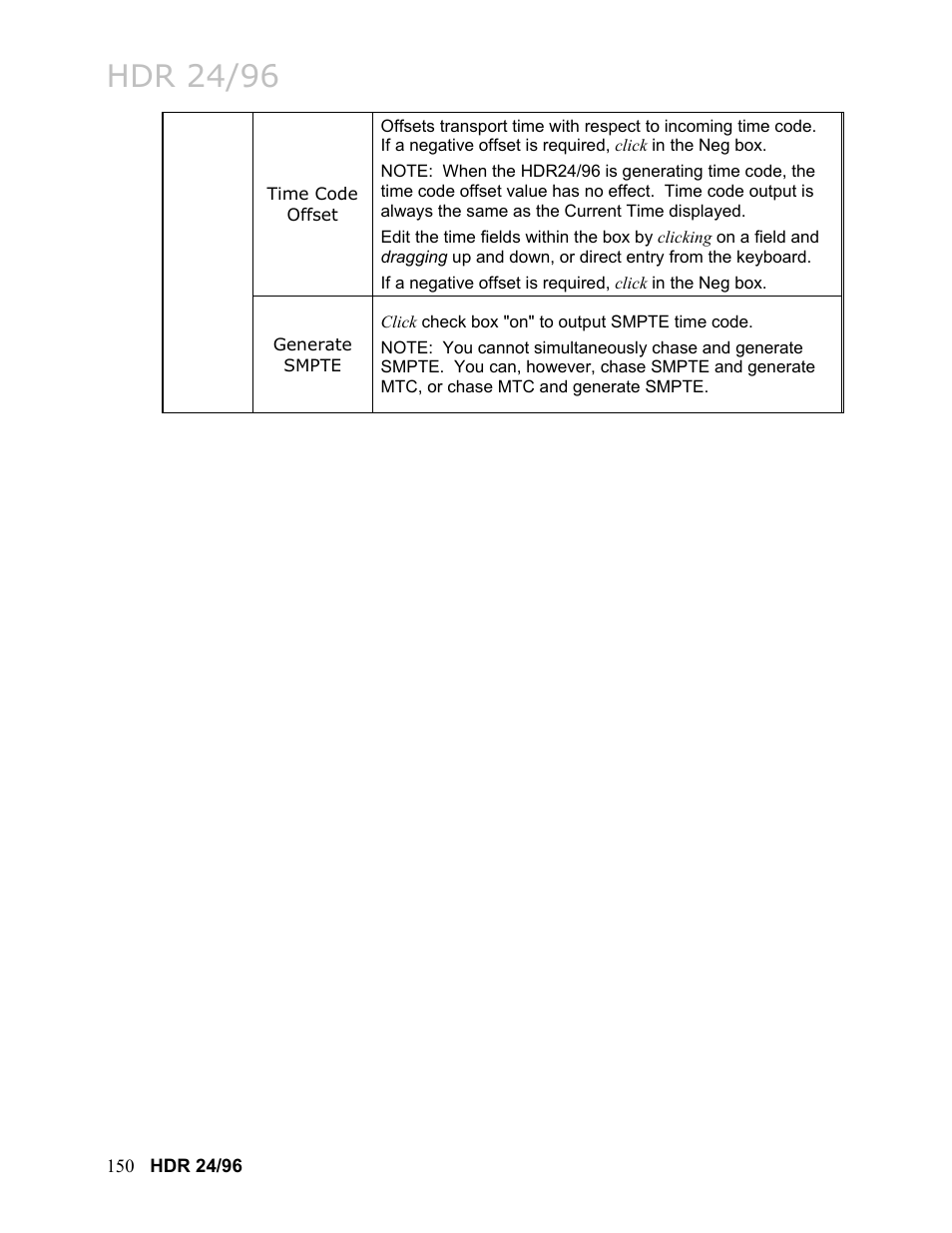Hdr 24/96 | MACKIE HDR24/96 User Manual | Page 150 / 226