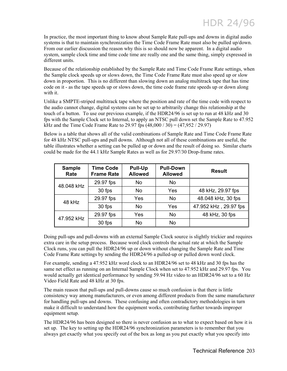 Hdr 24/96 | MACKIE HDR24/96 User Manual | Page 203 / 226