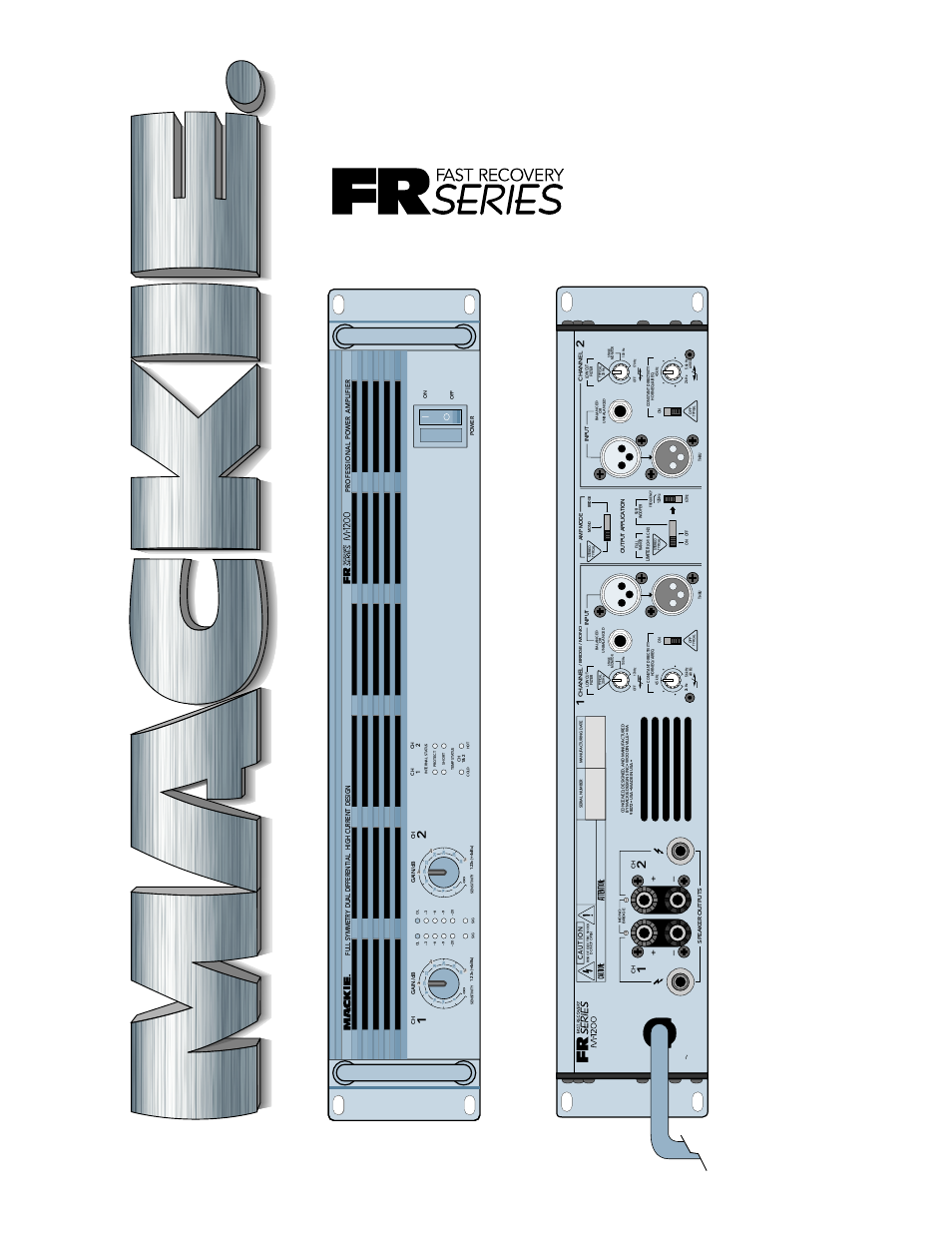 MACKIE M1200/M1400 User Manual | 43 pages