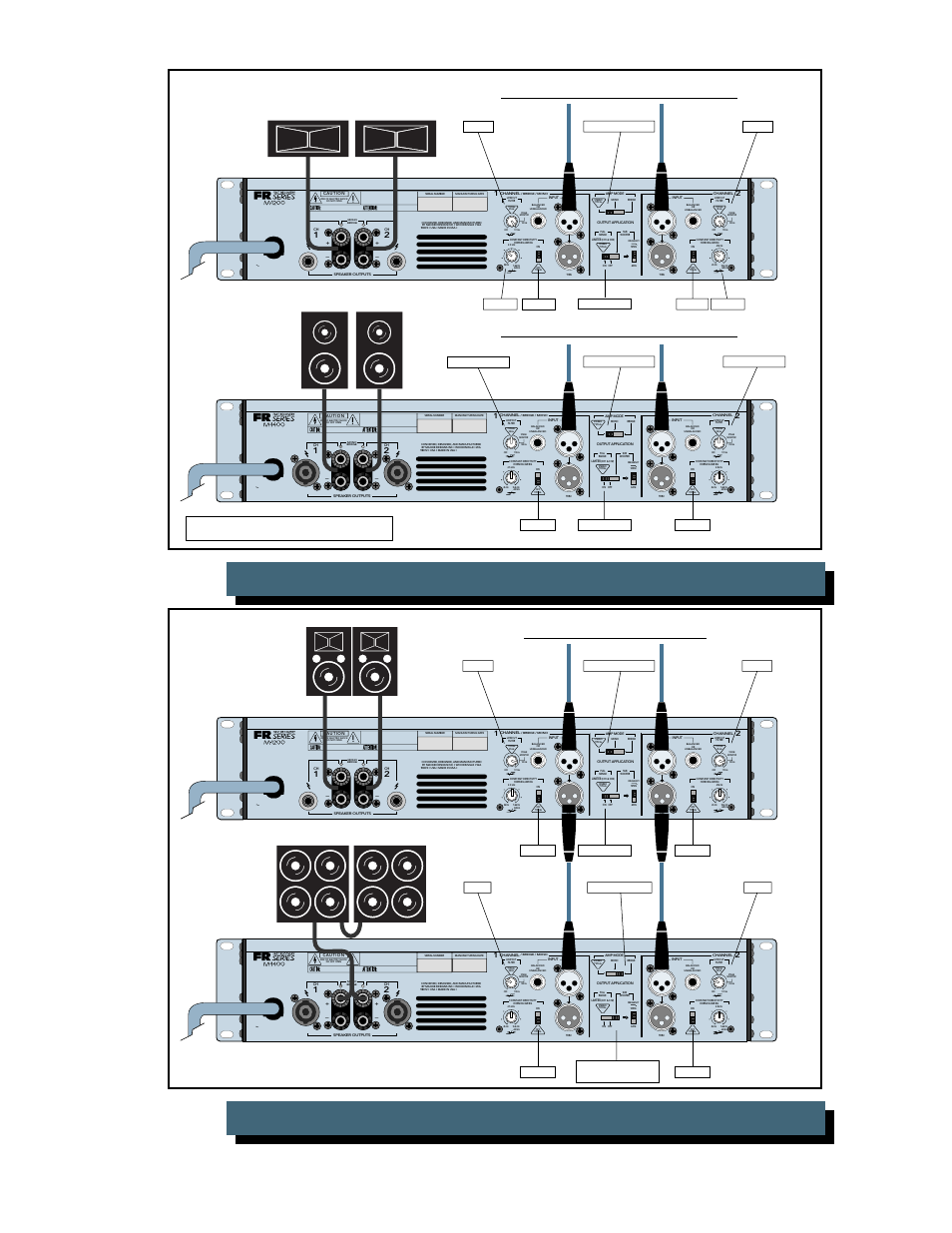 Constant directivity horns low-frequency cabinets, 170hz, 5khz | MACKIE M1200/M1400 User Manual | Page 10 / 43