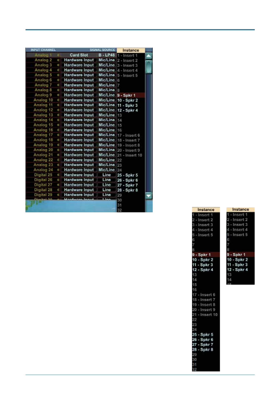 Lp48 card routing | MACKIE TT24 User Manual | Page 12 / 54