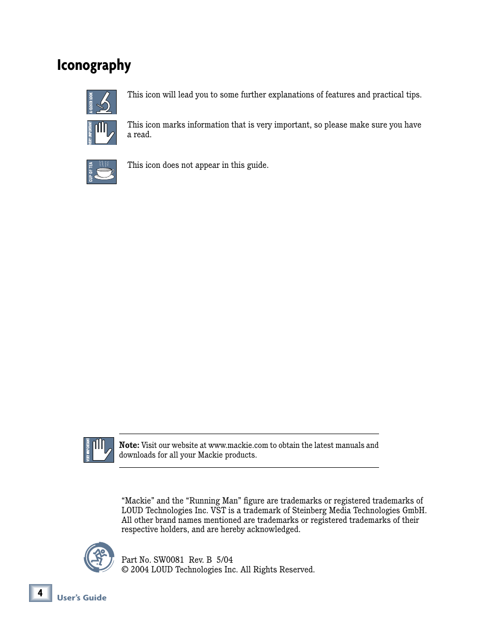 Iconography | MACKIE FinalMix VST User Manual | Page 4 / 26