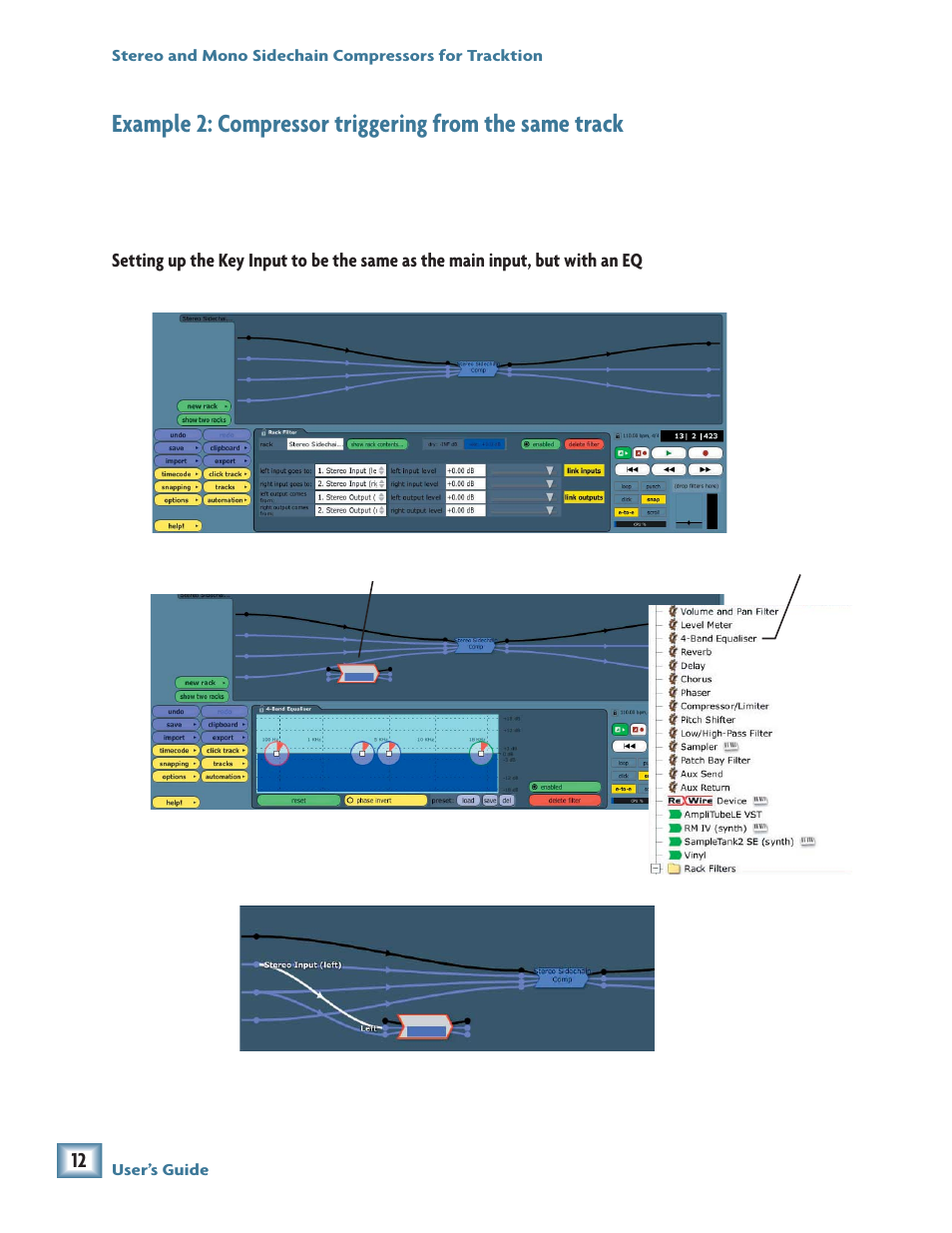 MACKIE Stereo and Mono Side chain Compressor User Manual | Page 12 / 28