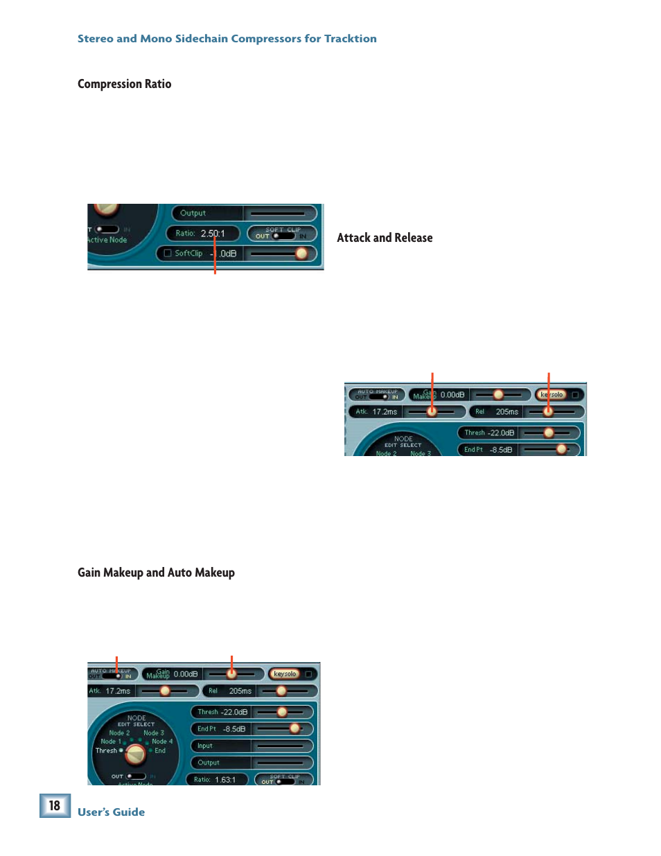 MACKIE Stereo and Mono Side chain Compressor User Manual | Page 18 / 28