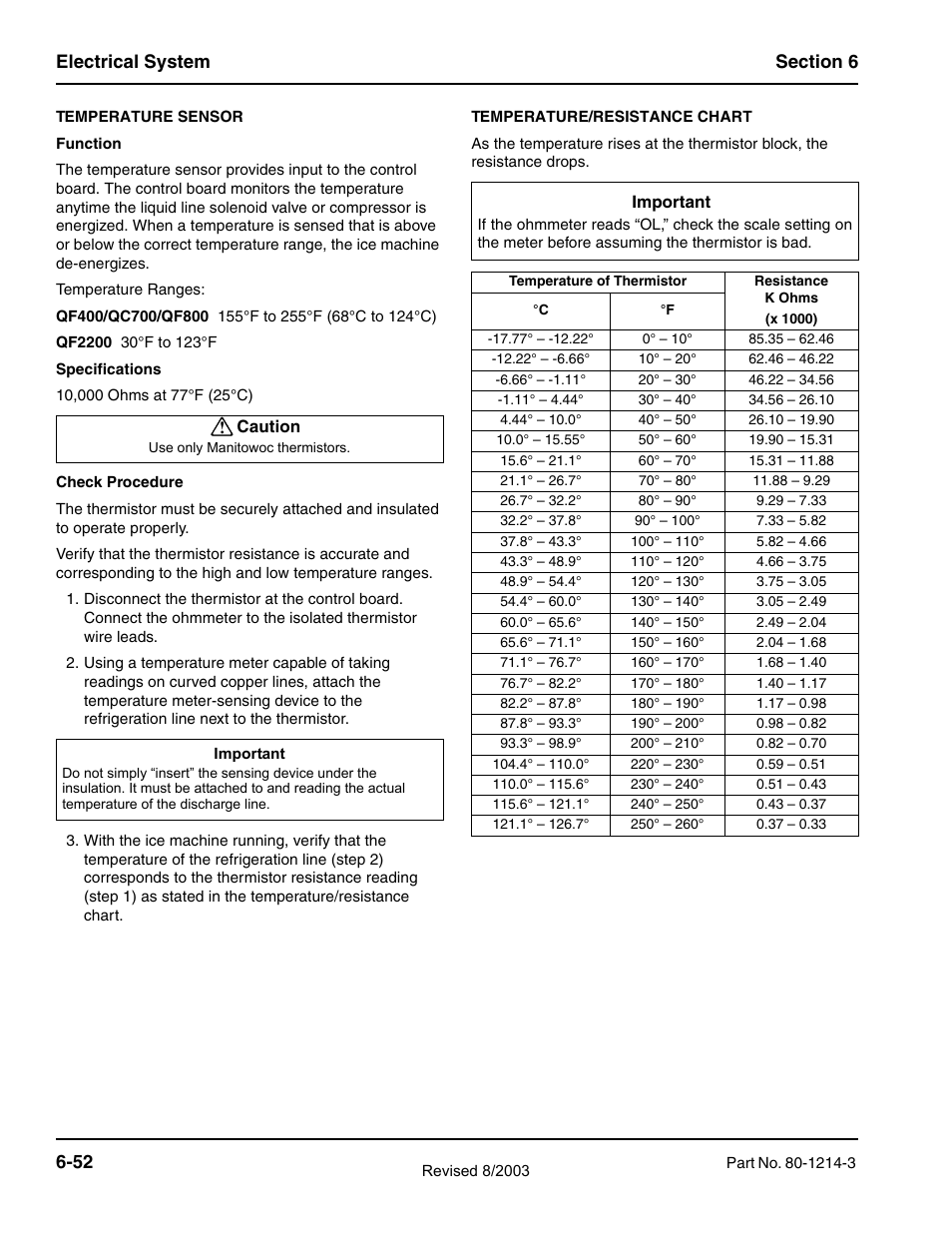Manitowoc Ice FLAKE/CHIPLET QF0400 User Manual | Page 114 / 150