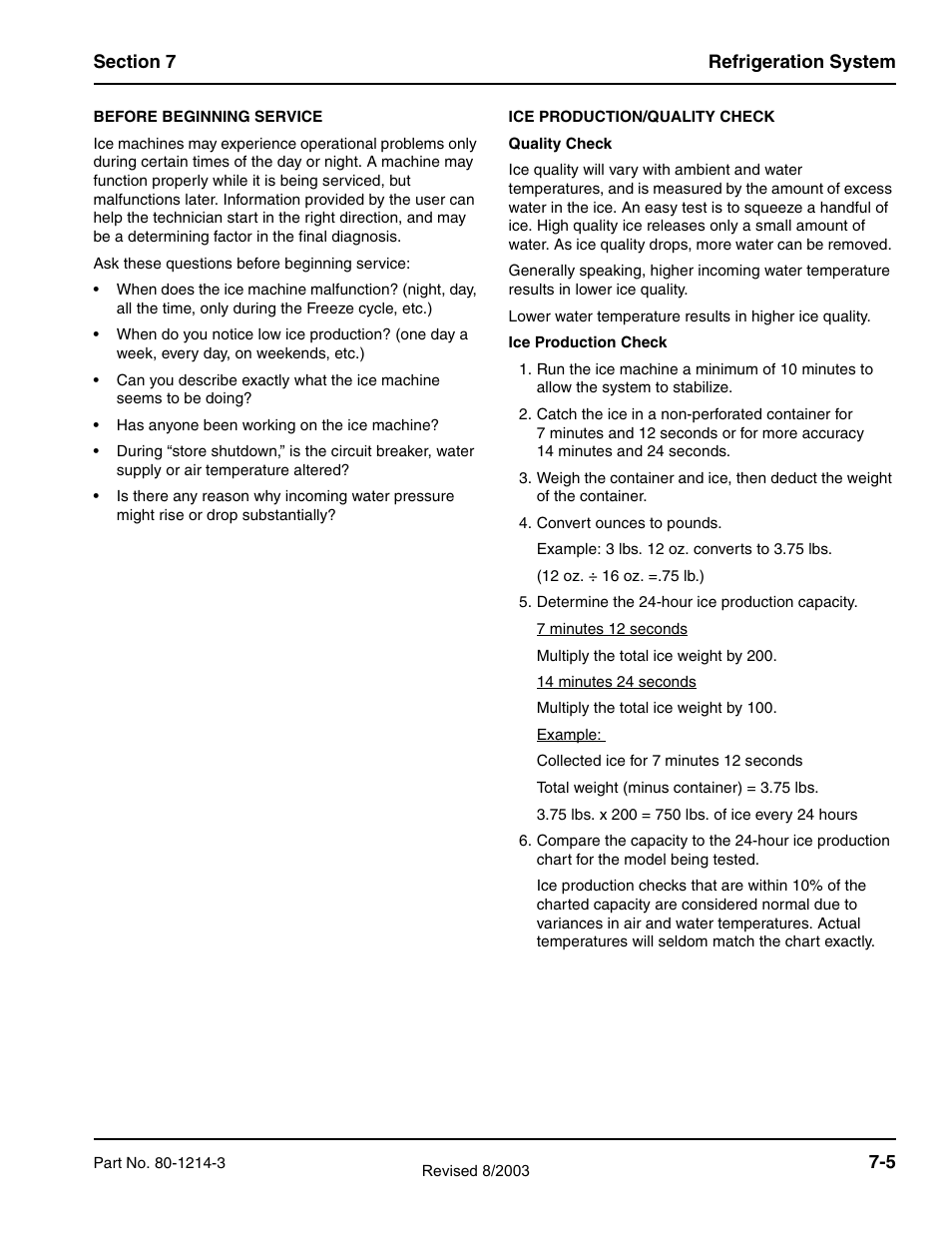 Manitowoc Ice FLAKE/CHIPLET QF0400 User Manual | Page 127 / 150