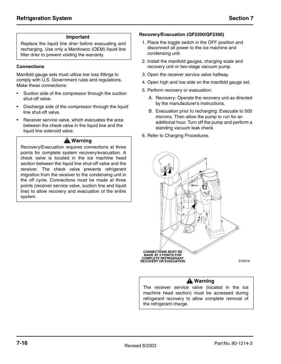 Manitowoc Ice FLAKE/CHIPLET QF0400 User Manual | Page 138 / 150