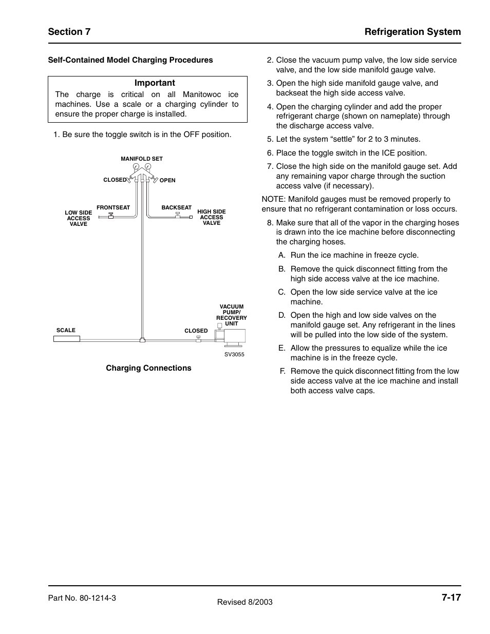 Important | Manitowoc Ice FLAKE/CHIPLET QF0400 User Manual | Page 139 / 150