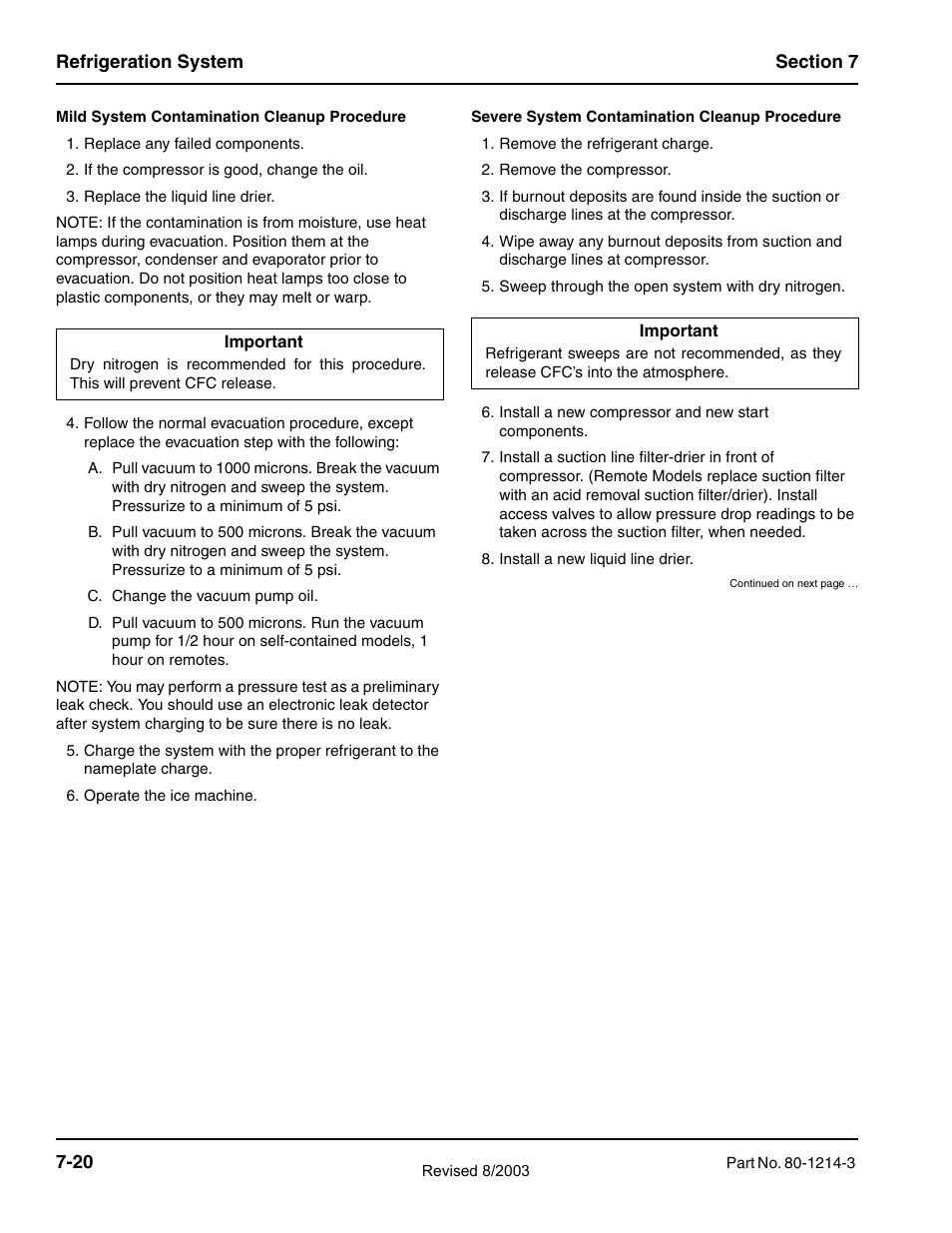 Manitowoc Ice FLAKE/CHIPLET QF0400 User Manual | Page 142 / 150