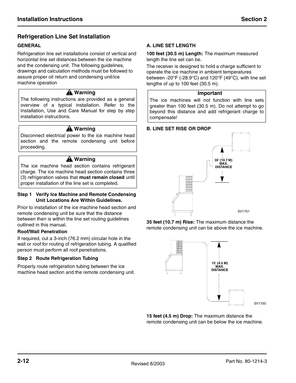Manitowoc Ice FLAKE/CHIPLET QF0400 User Manual | Page 24 / 150