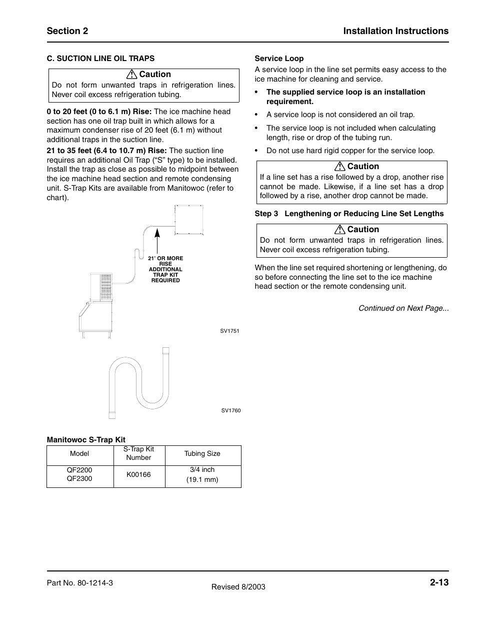 Manitowoc Ice FLAKE/CHIPLET QF0400 User Manual | Page 25 / 150
