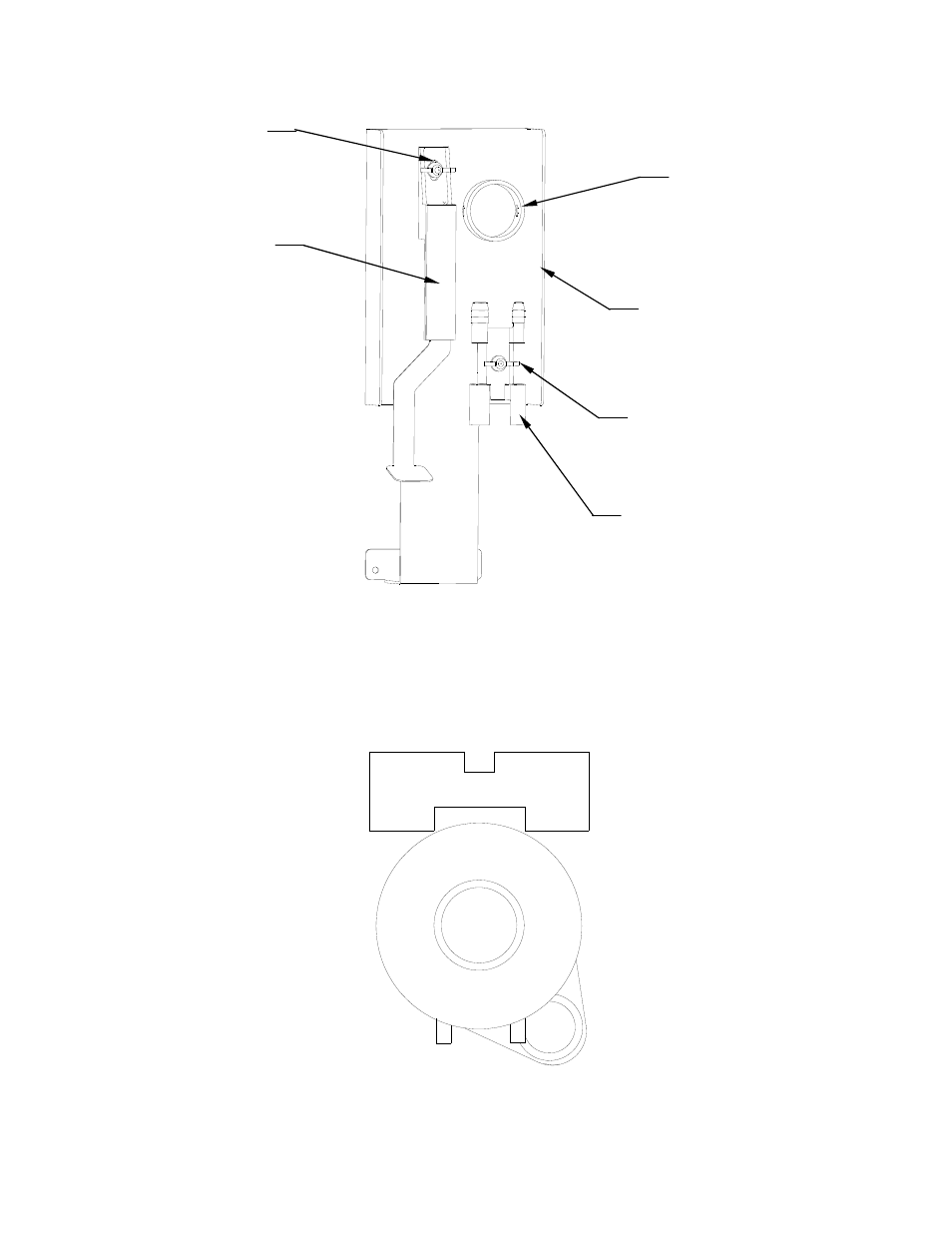 Figure 2, Figure 3 (top view) | Manitowoc Ice F-STYLE OR NON MANITOWOC BIN 7601223 User Manual | Page 3 / 3