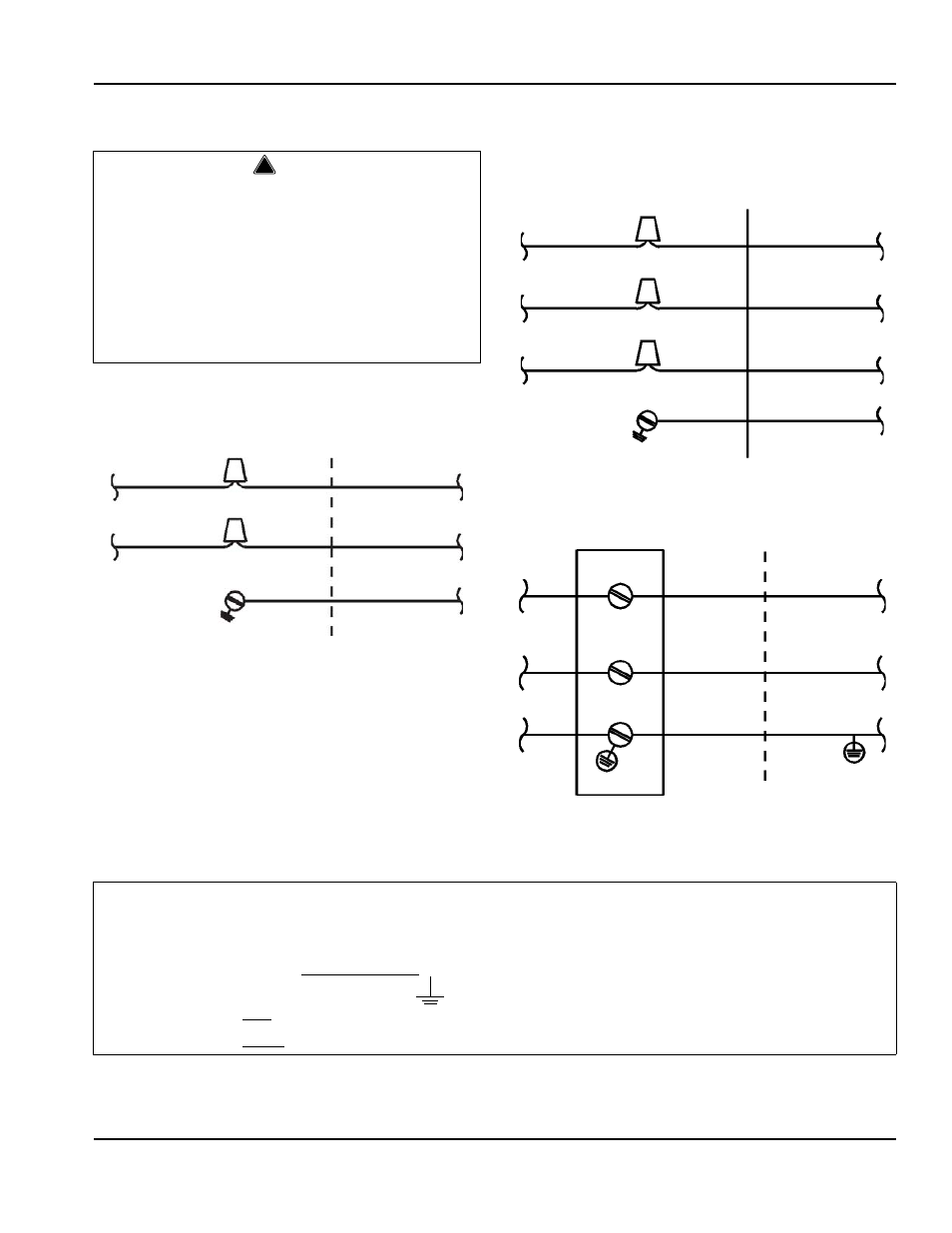 13 self-contained electrical wiring connections, For united kingdom only, Warning | Manitowoc Ice S User Manual | Page 25 / 60