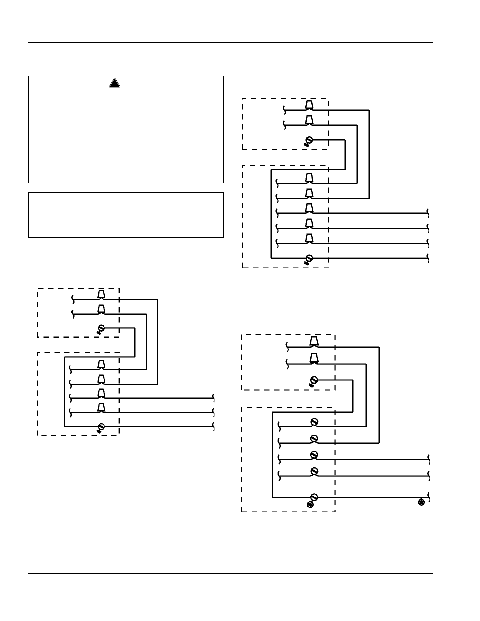 Remote electrical wiring connections, Warning, Important | Manitowoc Ice S User Manual | Page 26 / 60