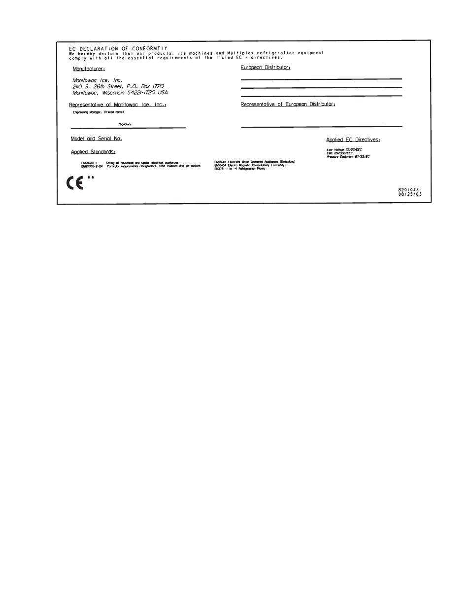 Manitowoc Ice S User Manual | Page 59 / 60