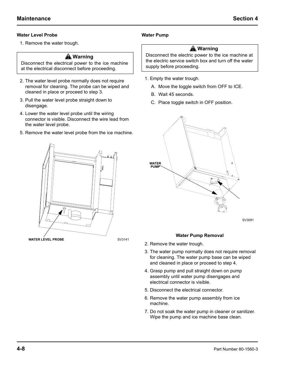 Manitowoc Ice S0850M User Manual | Page 30 / 38