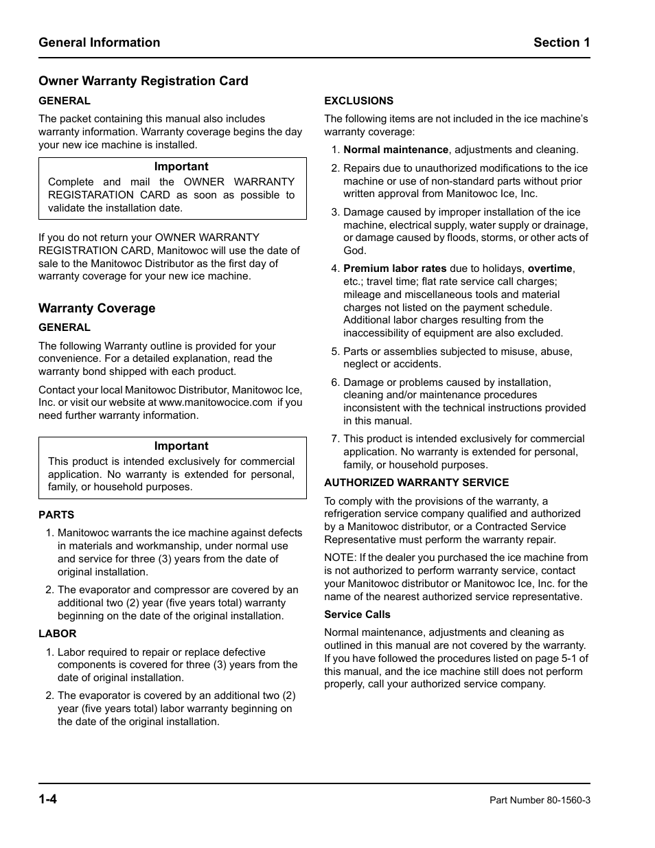 Manitowoc Ice S0850M User Manual | Page 8 / 38