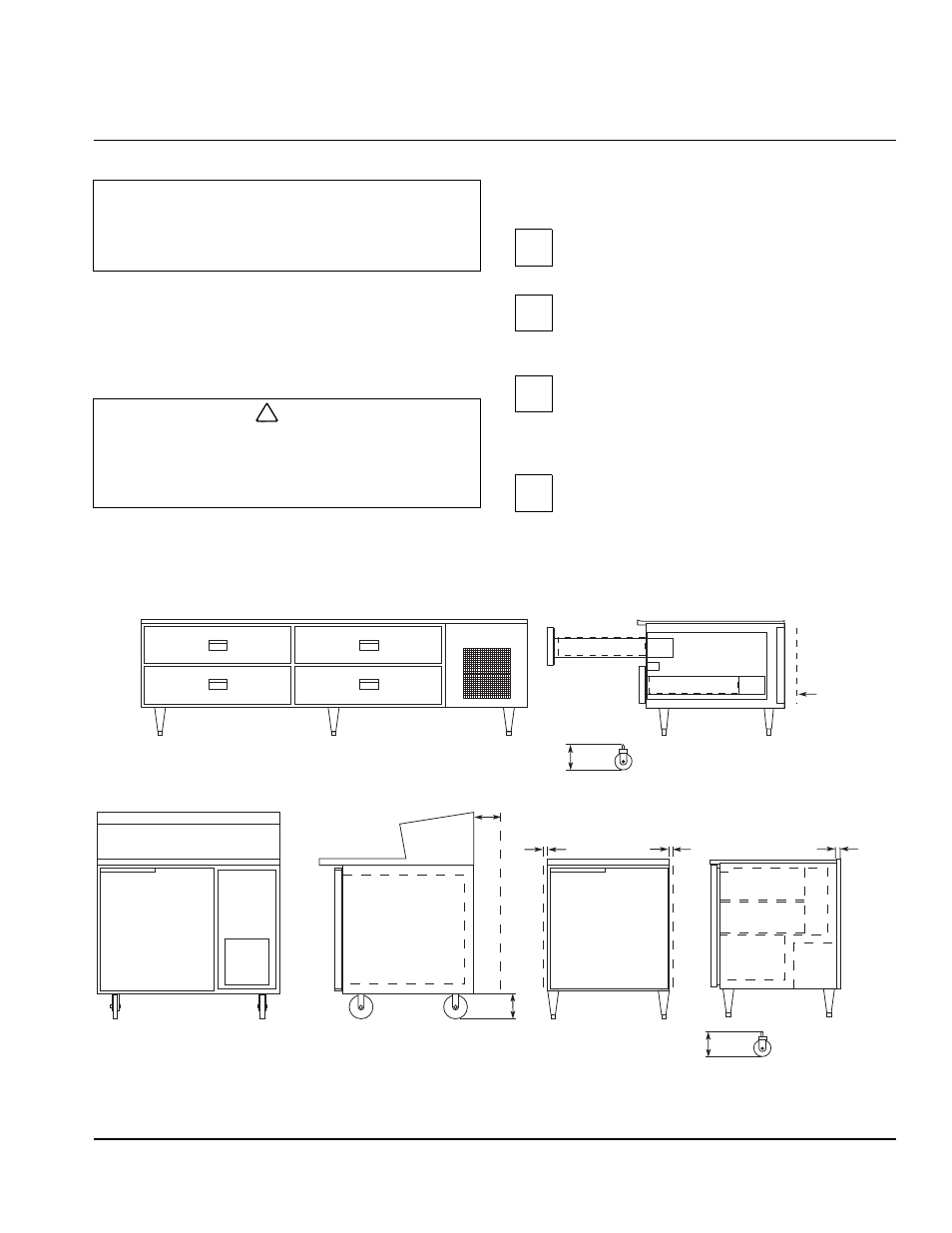 Locating the cabinet pre-installation checklist | Manitowoc Ice 14514 2/08 User Manual | Page 9 / 24