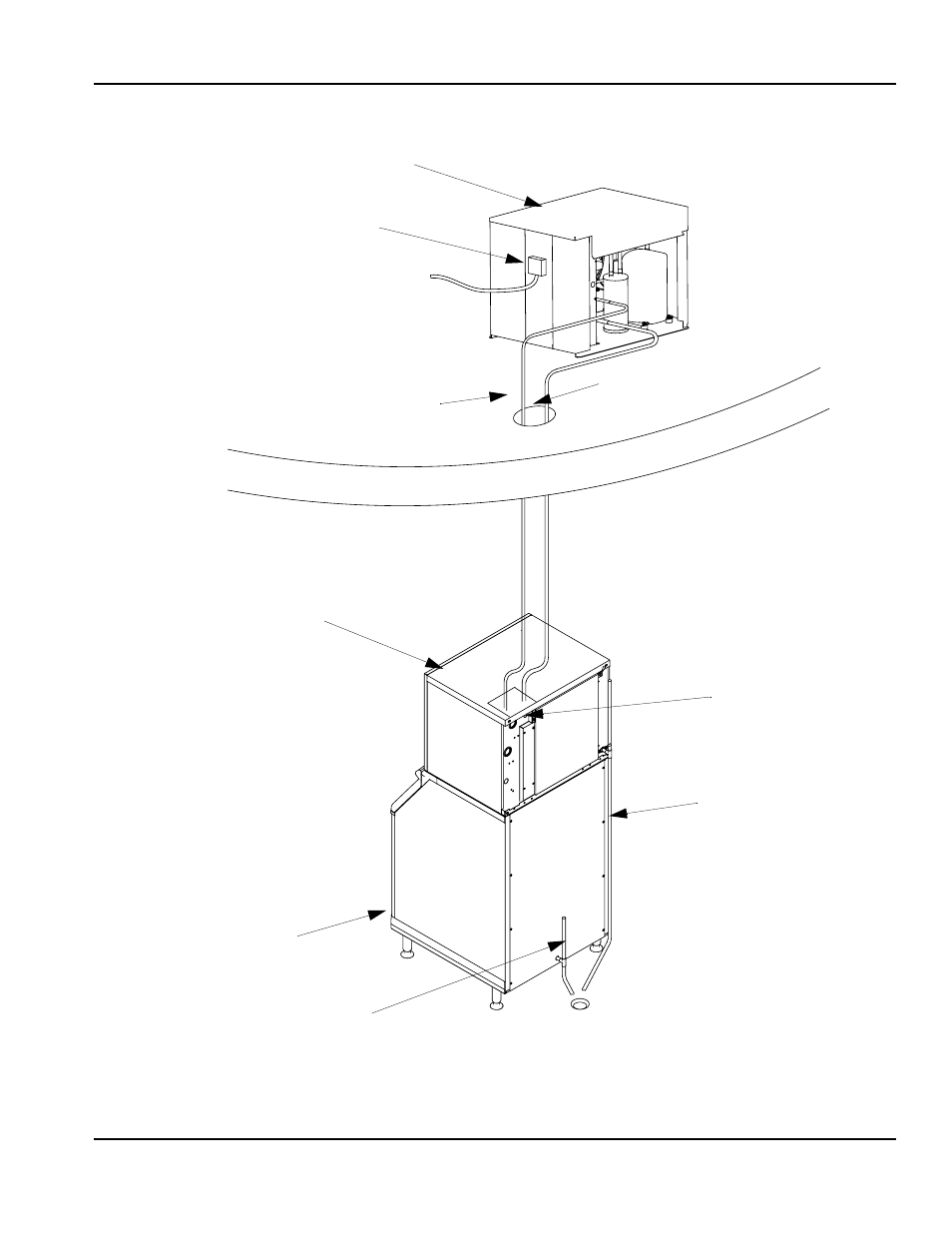 Typical quietqube system installation | Manitowoc Ice Q User Manual | Page 29 / 52