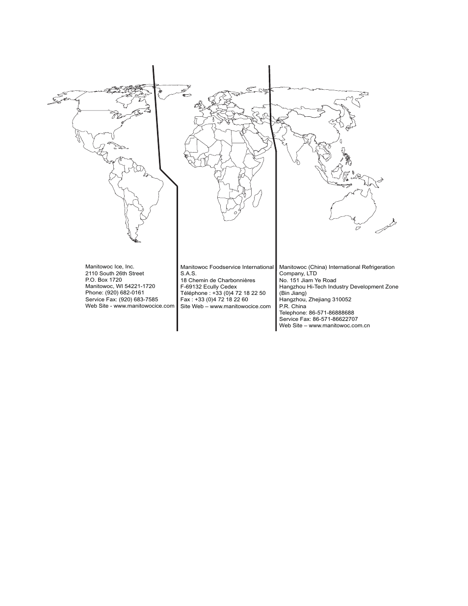 Manitowoc ice, inc | Manitowoc Ice Q User Manual | Page 52 / 52