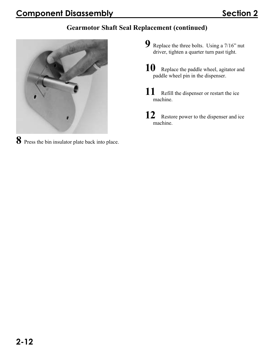Manitowoc Ice Q300 User Manual | Page 24 / 45